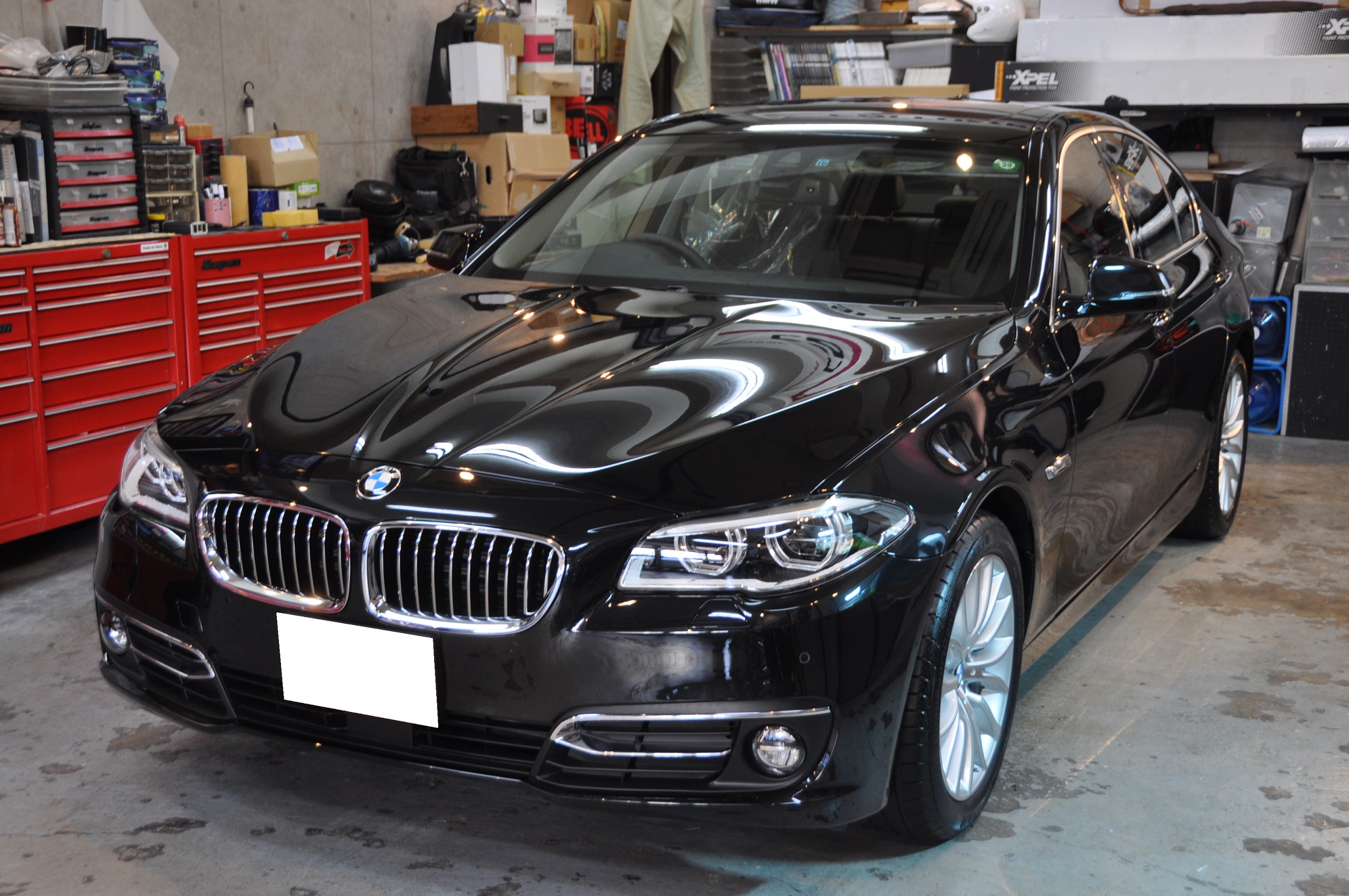 BMW F10 523i 5シリーズ エシュロンコーティング♪ Damcraft Official Blog